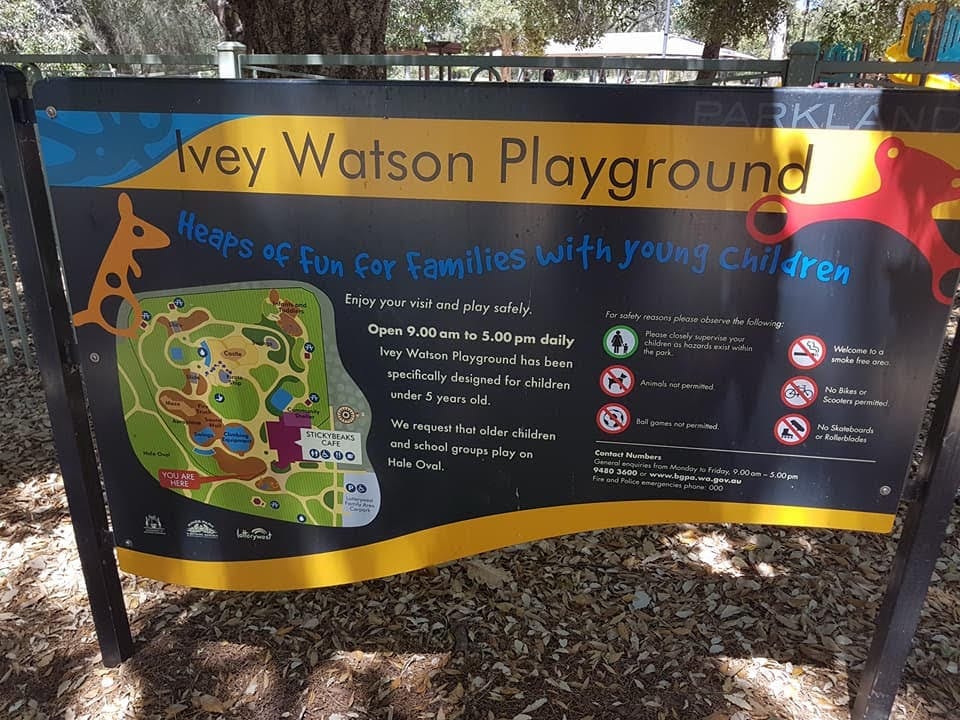 Ivey Watson Playground (Stickybeaks), Kings Park