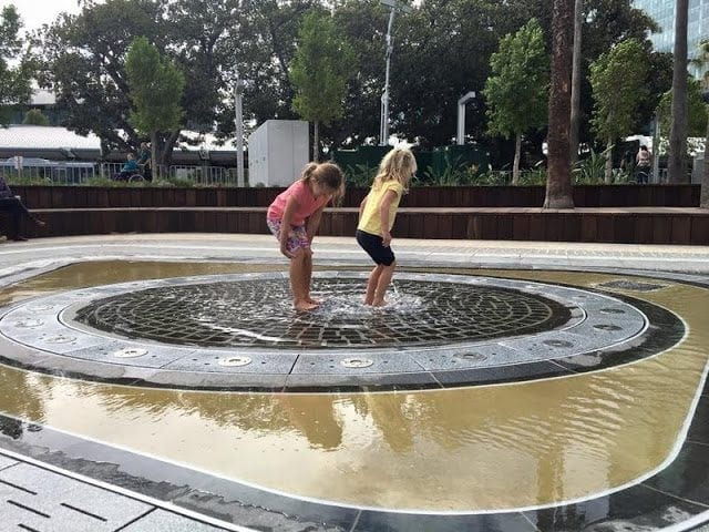 Water Playground Elizabeth Quay