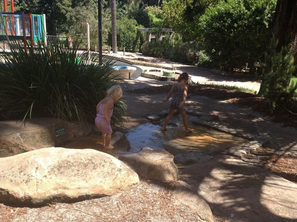 Perth Zoo water playground