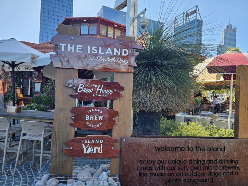 The Island at Elizabeth Quay