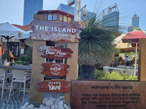 The Island at Elizabeth Quay