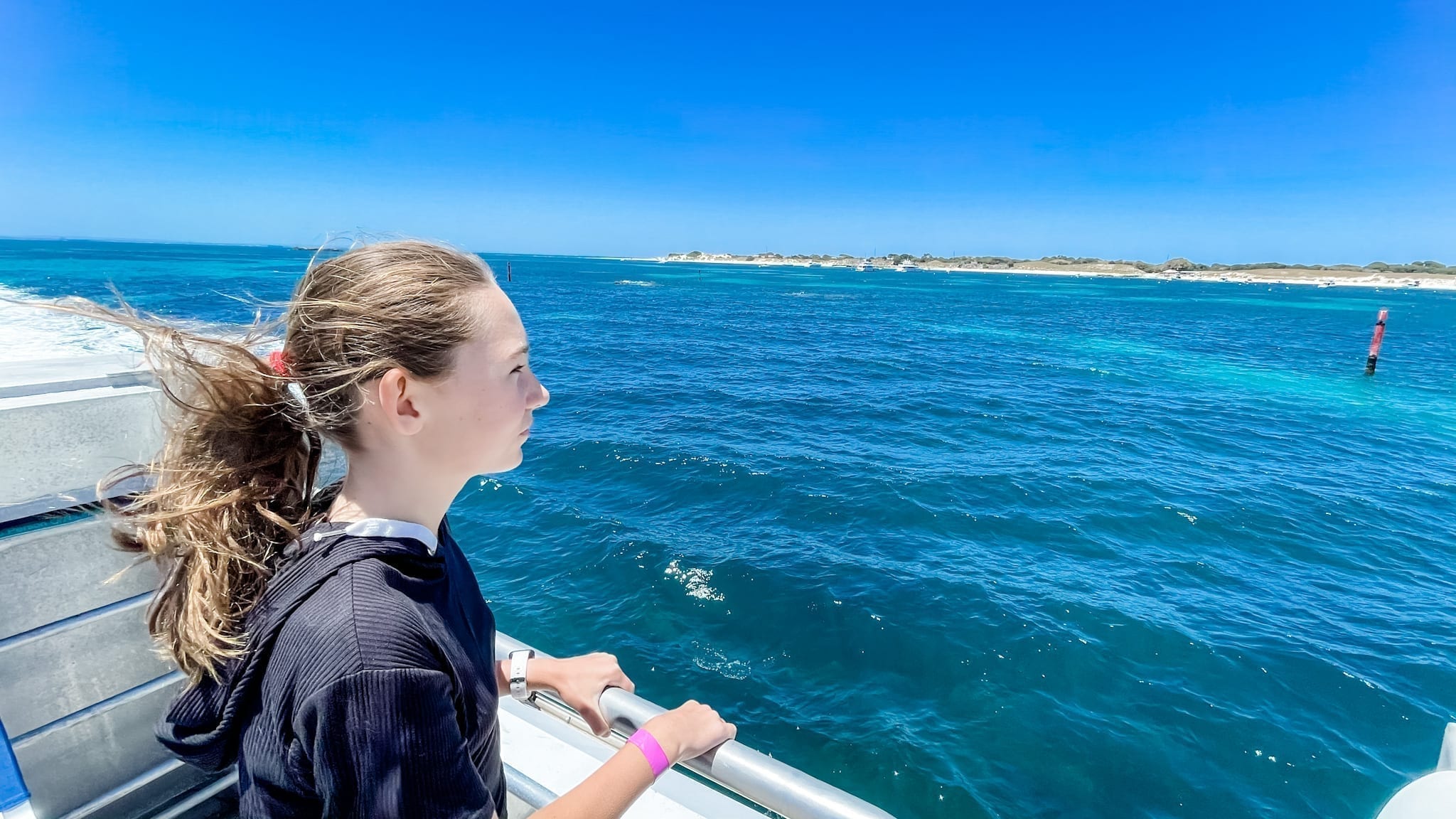 Sealink Rottnest Outside Deck