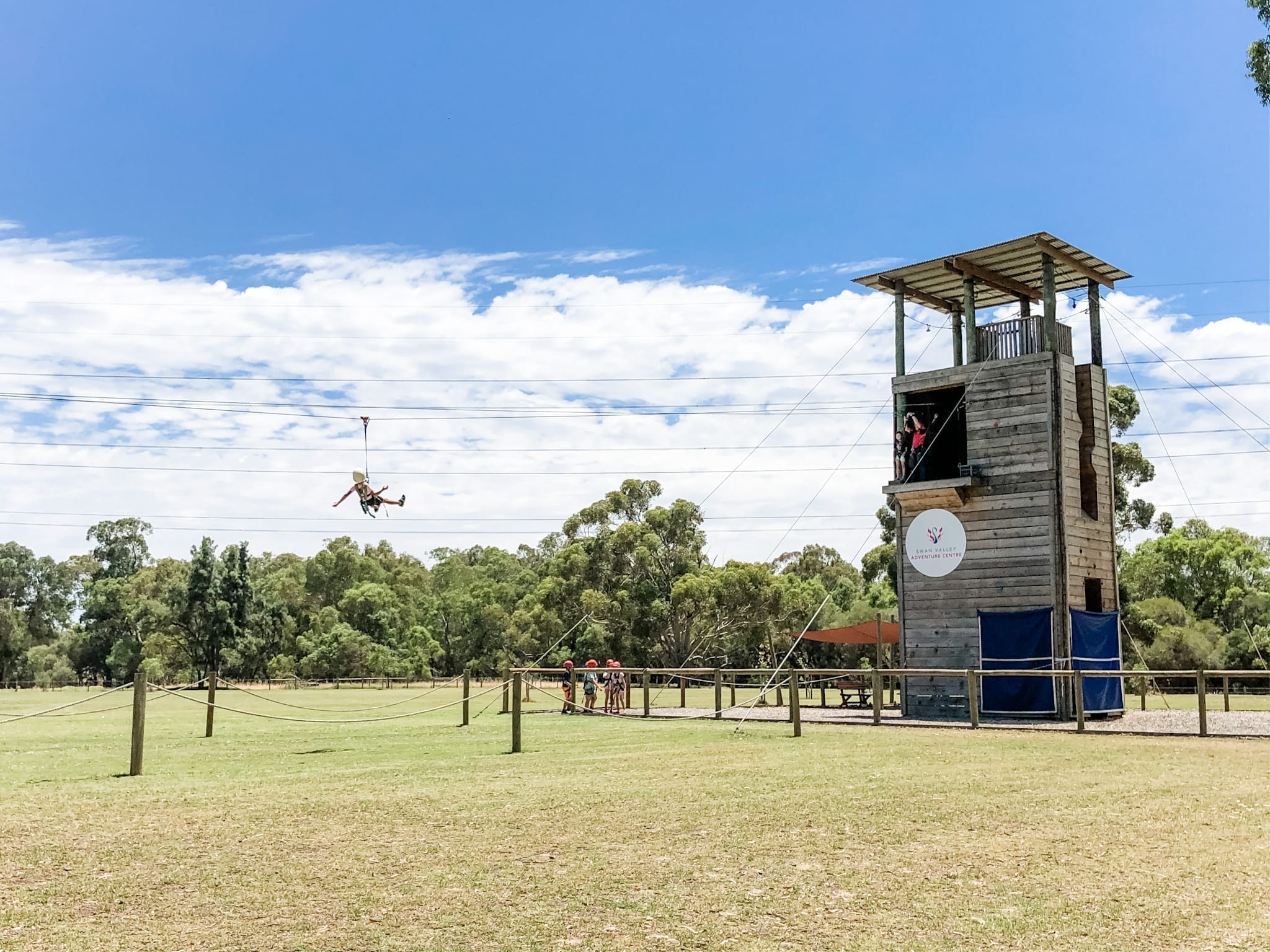 Swan Valley Adventure Centre flying fox