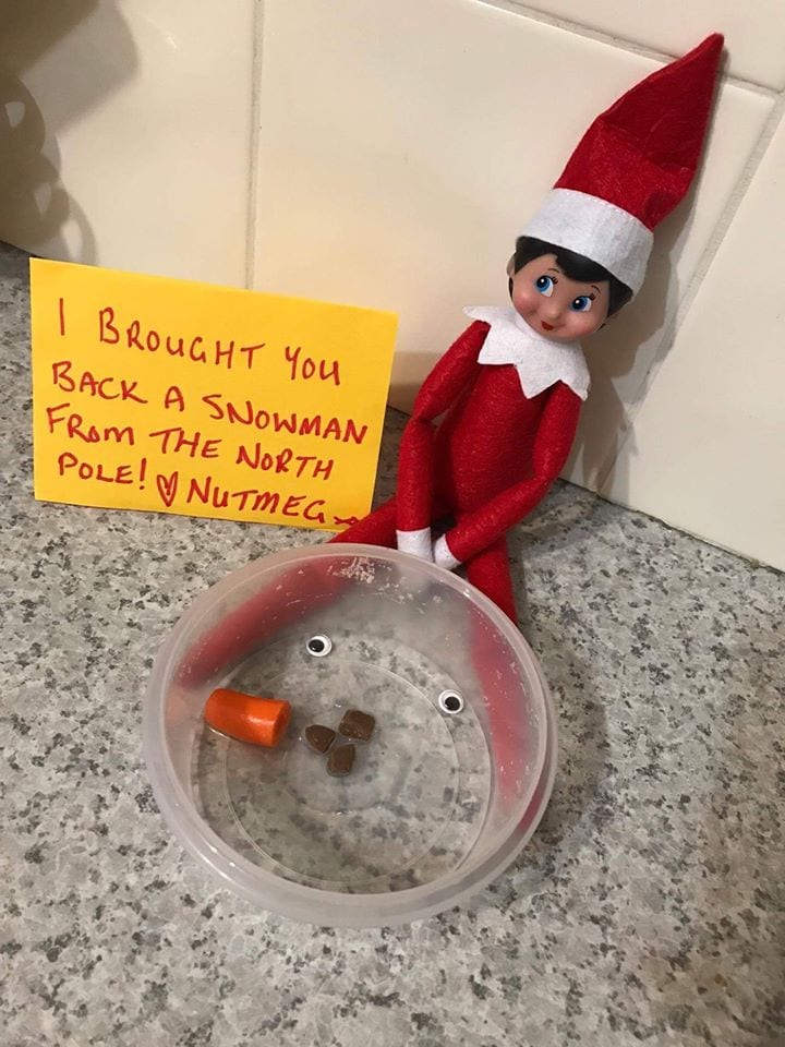 elf on shelf ideas simple