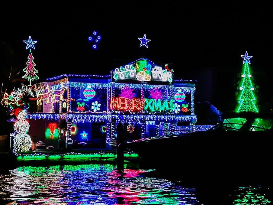 mandurah river cruise christmas lights
