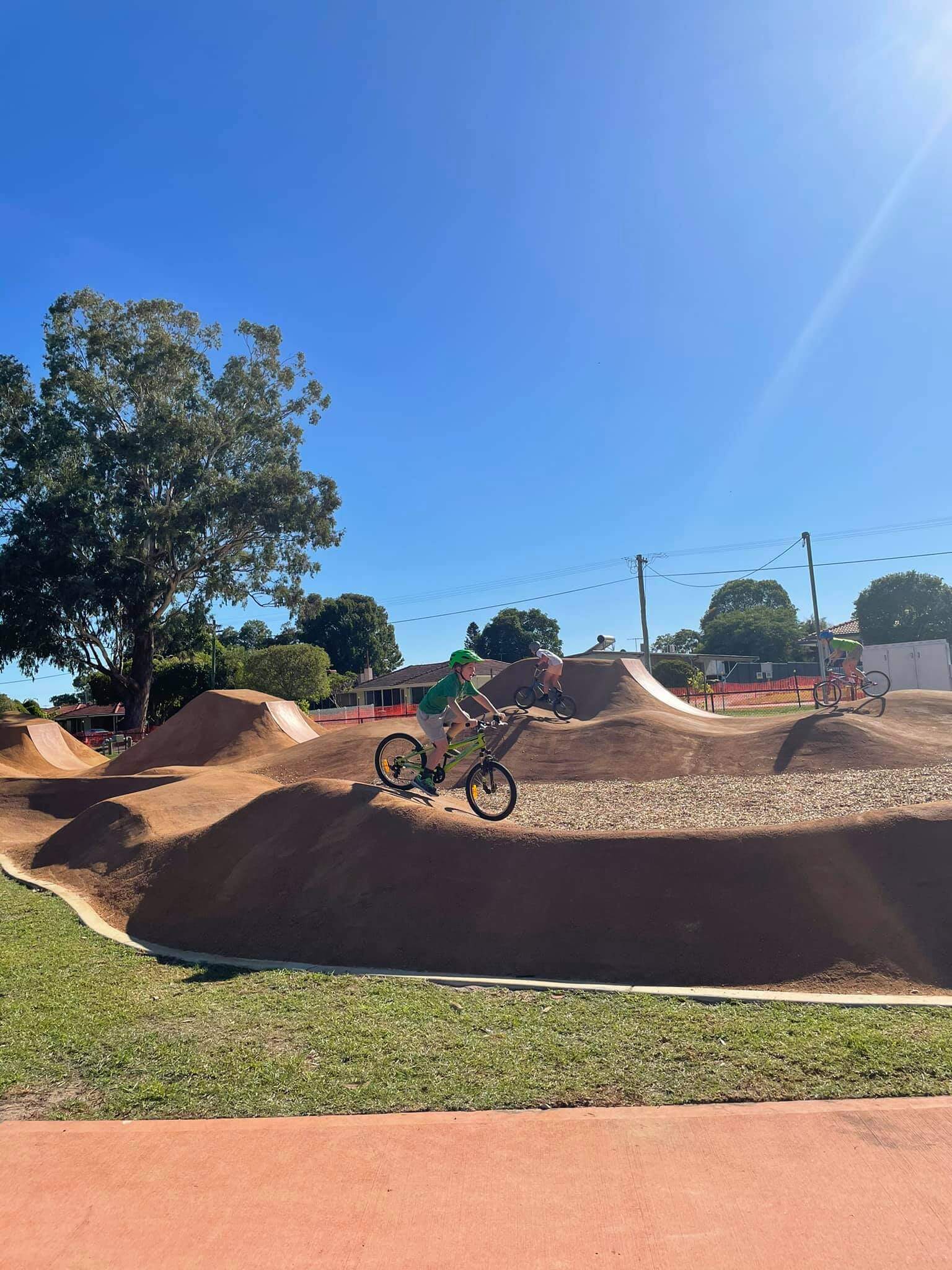 Dirt pump online track