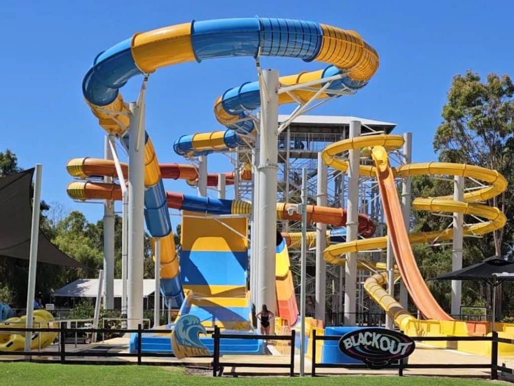 Perth's Outback Splash  Waterslides and Year Round Family Attractions