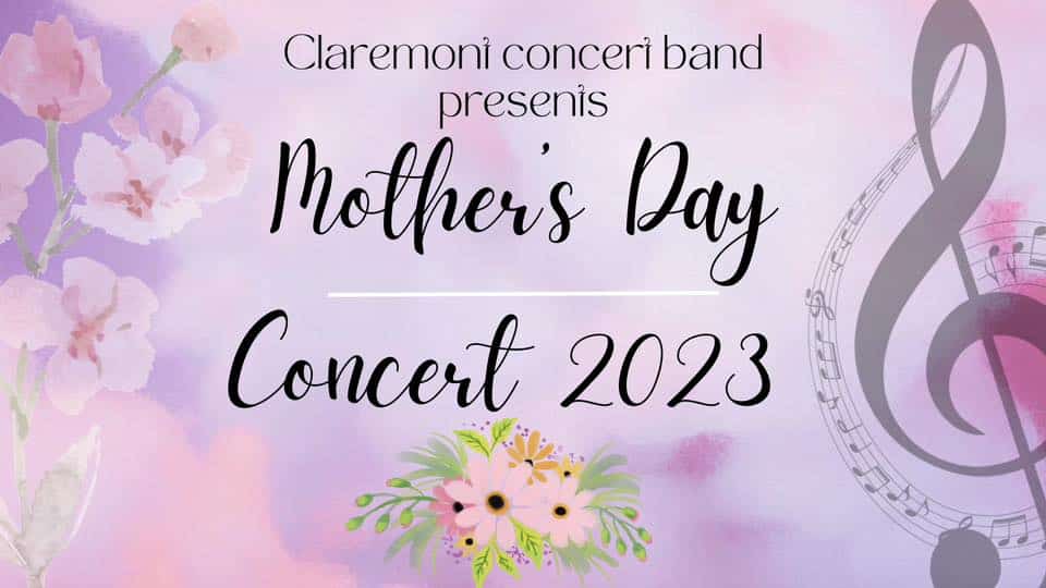 Mother’s Day Concert (Claremont Concert Band), April 26, 2023