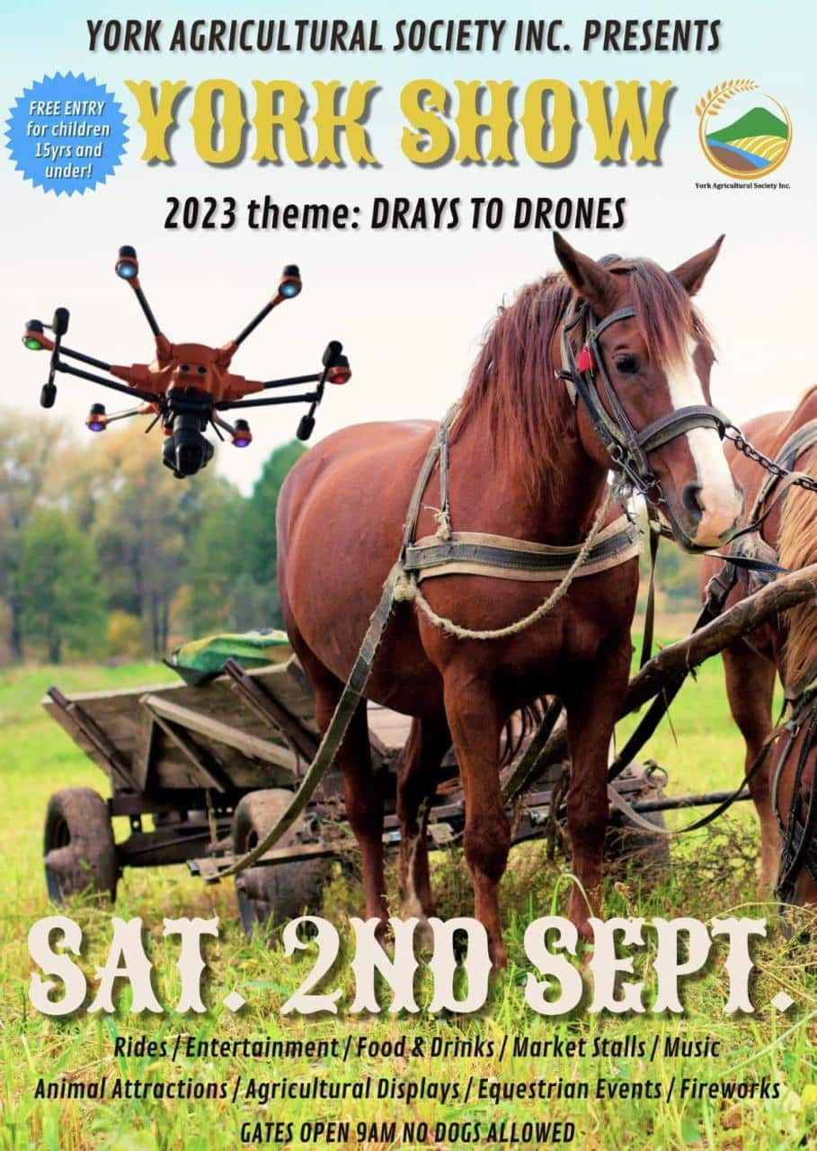 York Agricultural Show Drays To Drones, July 27, 2023 Buggybuddys