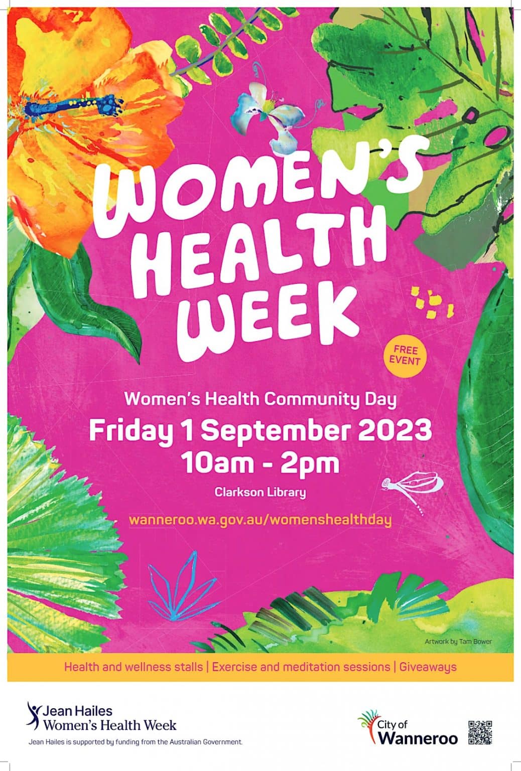 Women's Health Community Day, August 11, 2023 Buggybuddys guide to Perth