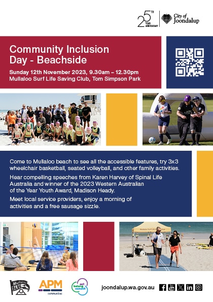 Community Inclusion Day Beachside November 7 2023