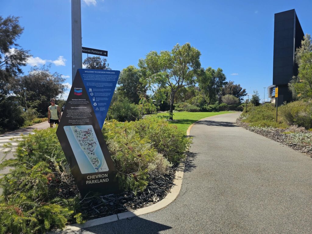 Chevron Plarkland Optus Stadium