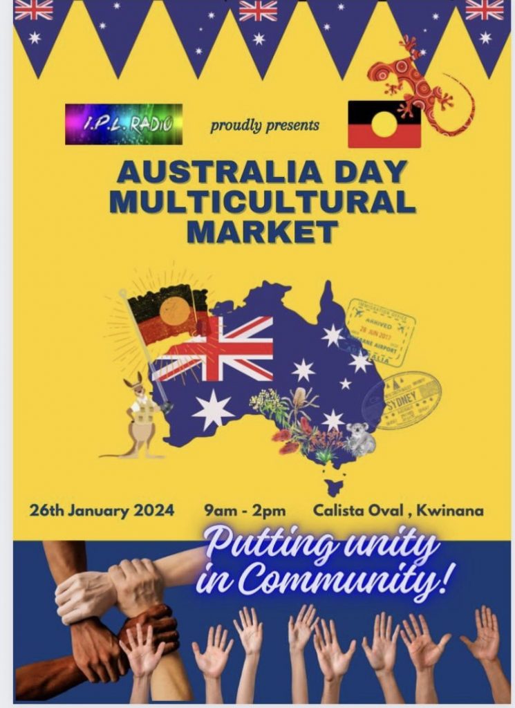 Australia Day Multicultural Market Day, January 15, 2024 Buggybuddys