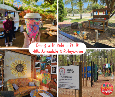 Dining with Kids in Perth Hills Armadale & Roleystone