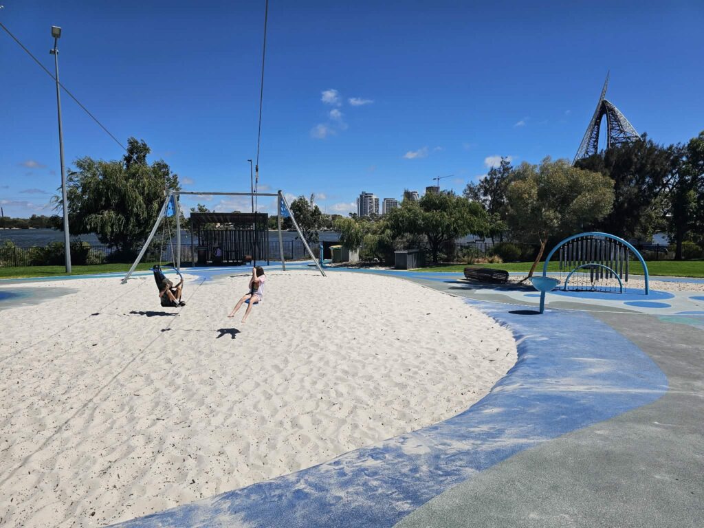 optus stadium sensory playground