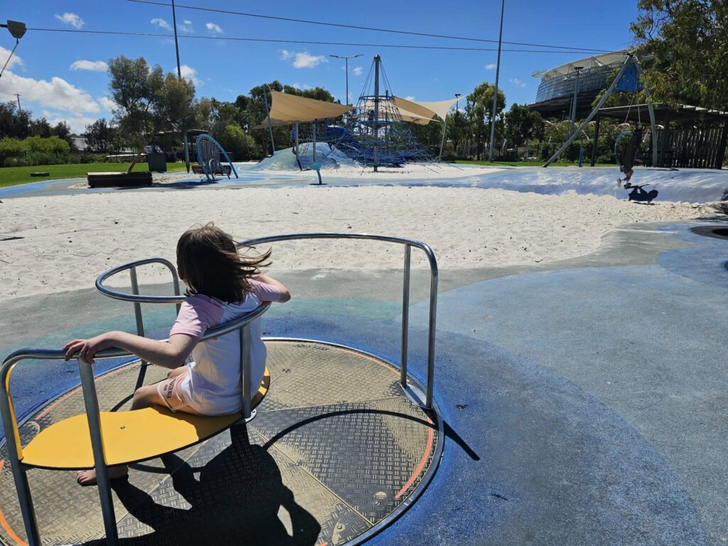 optus stadium sensory playground