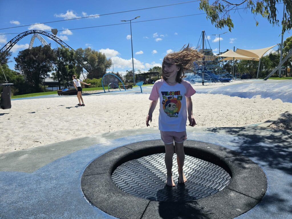 optus stadium sensory playground