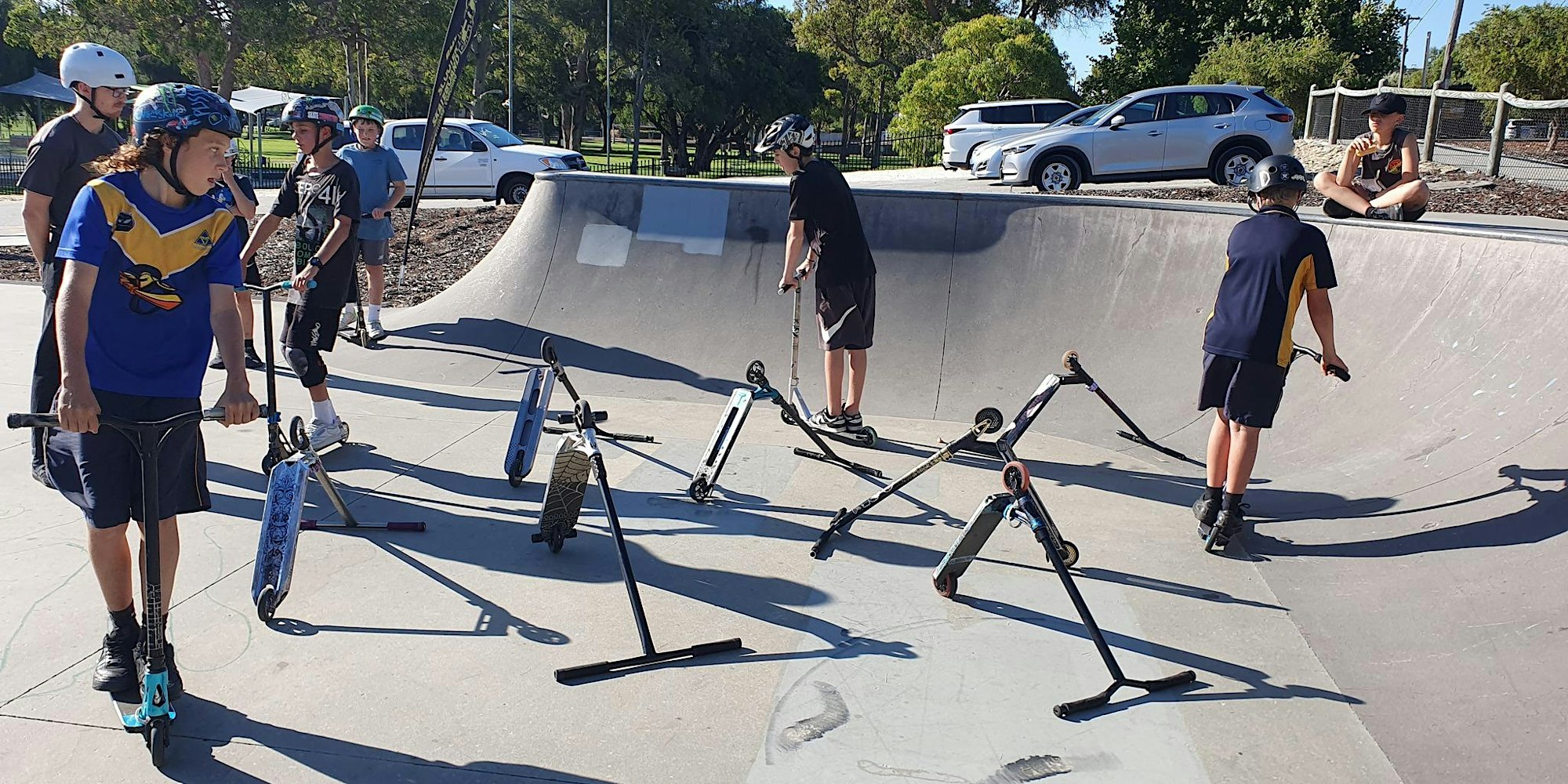 Yanchep Skatepark Coaching Session – Scooter – Skateboard – BMX
