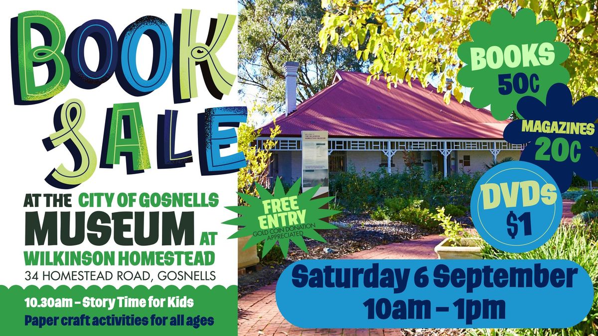 Book Sale at the Museum
