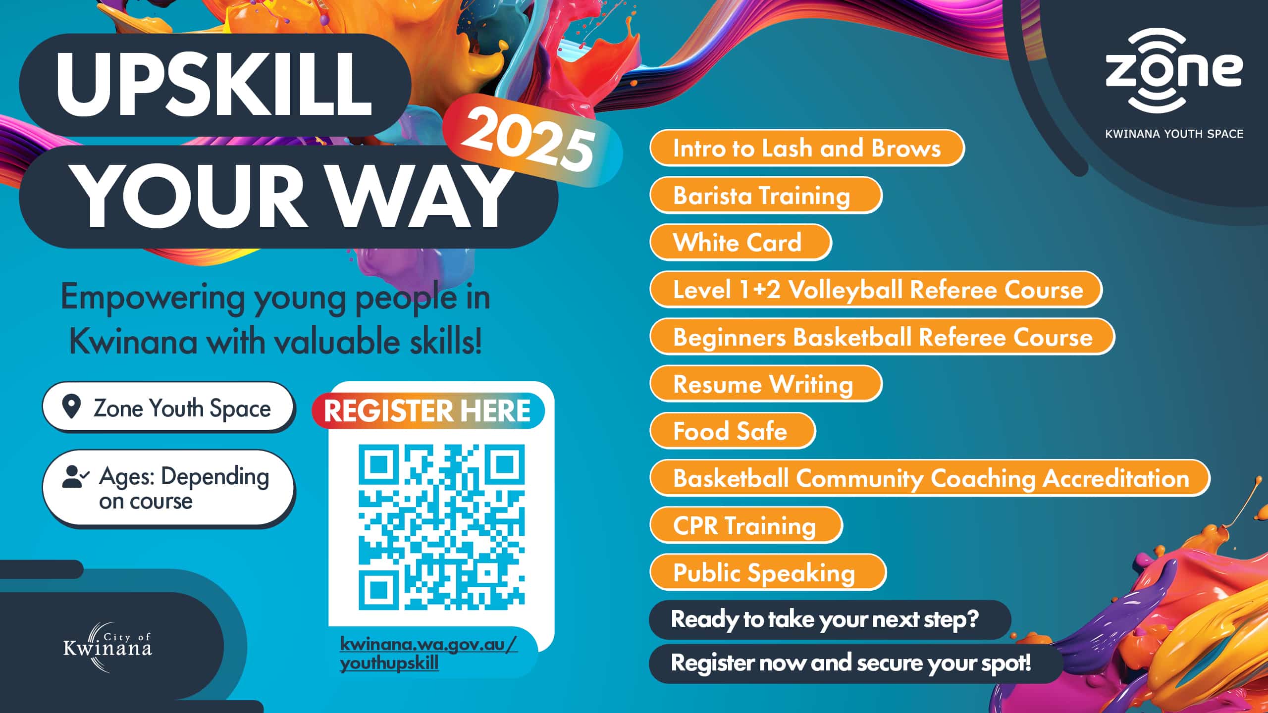 Upskill Your Way – Training for 14 to 24 year olds