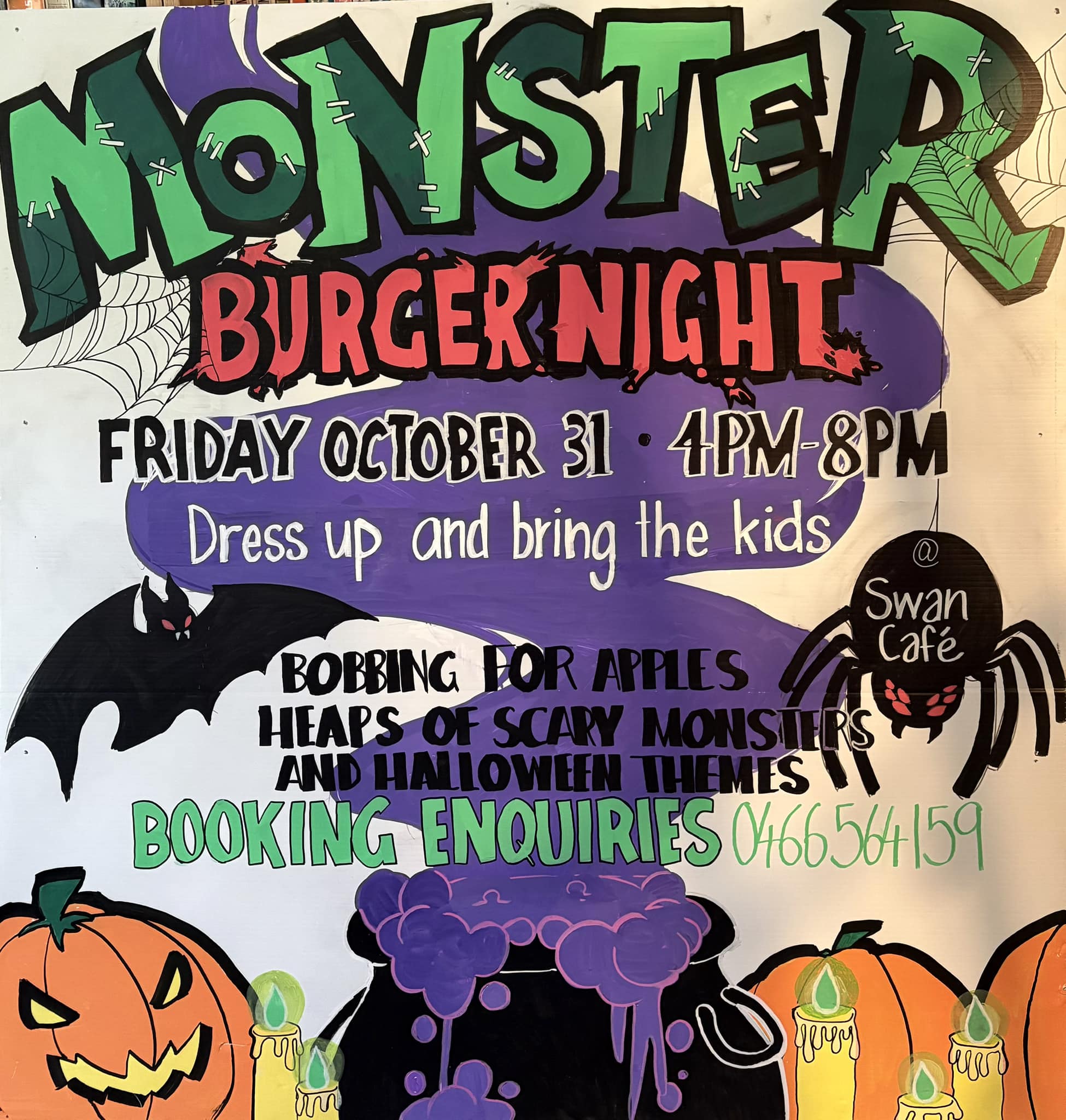 Halloween Burger night