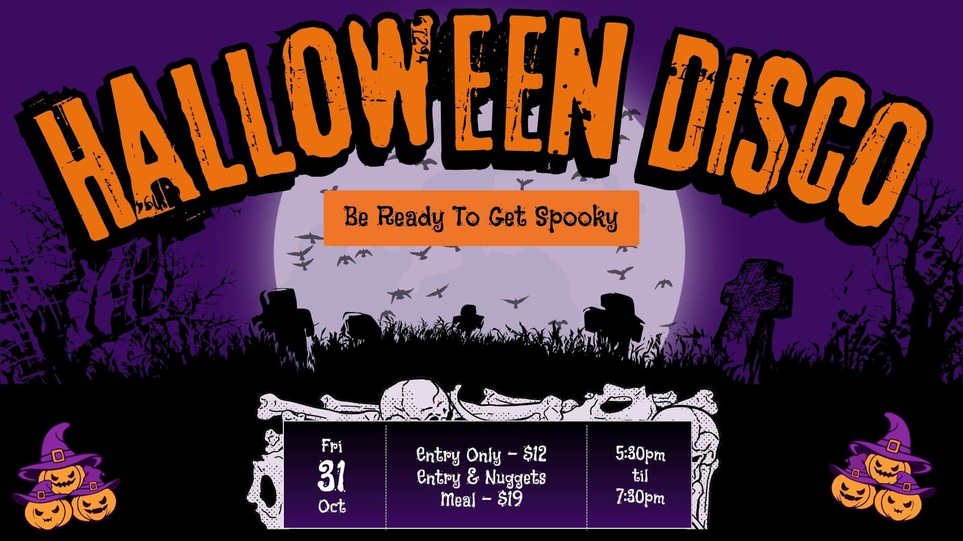 Halloween Disco at Lollipop’s Bayswater!