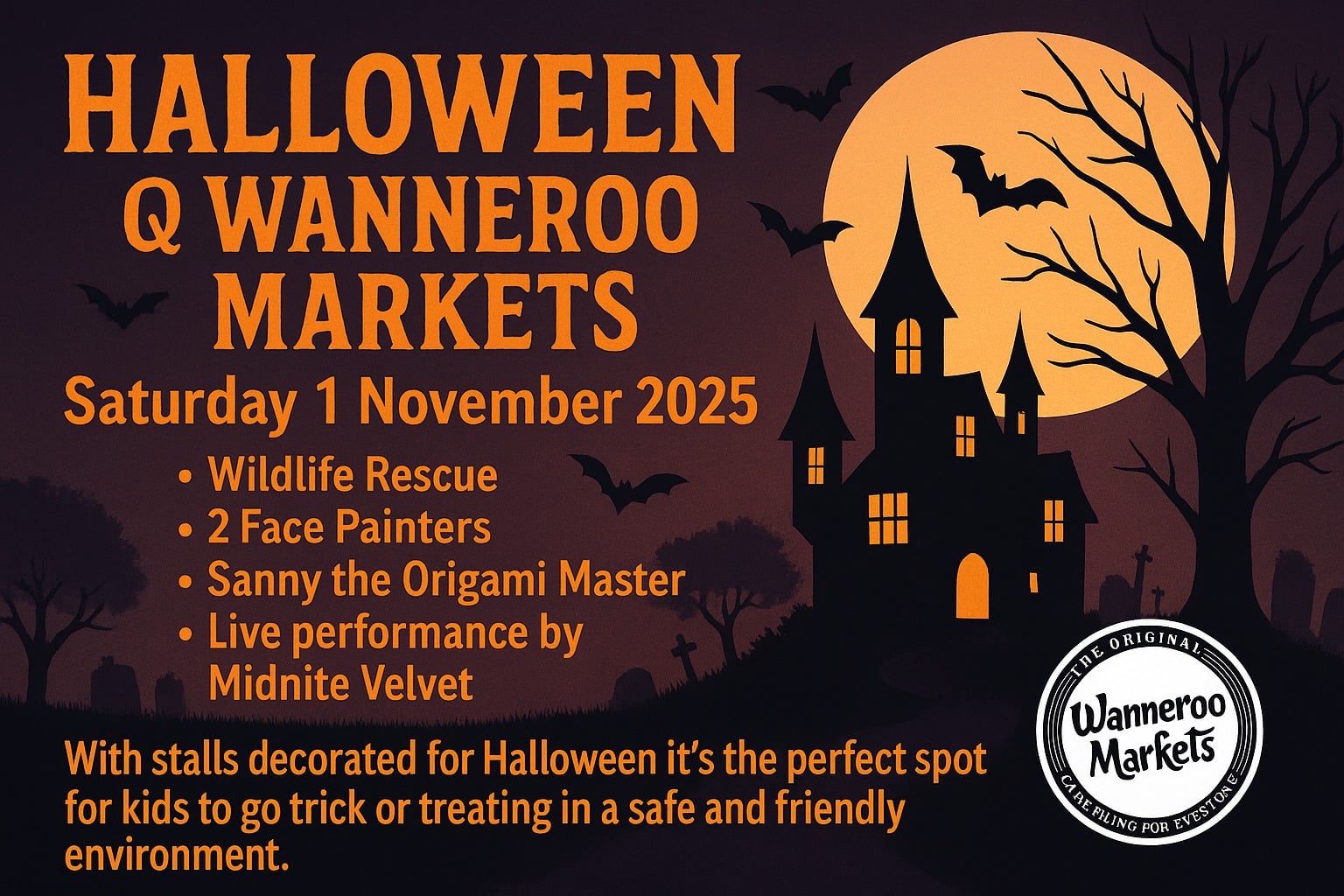 Halloween at Wanneroo Markets