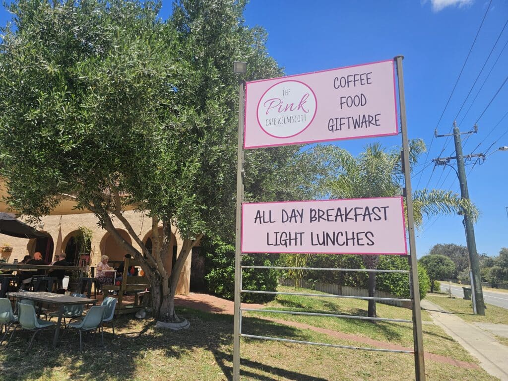The Pink Cafe Kelmscott