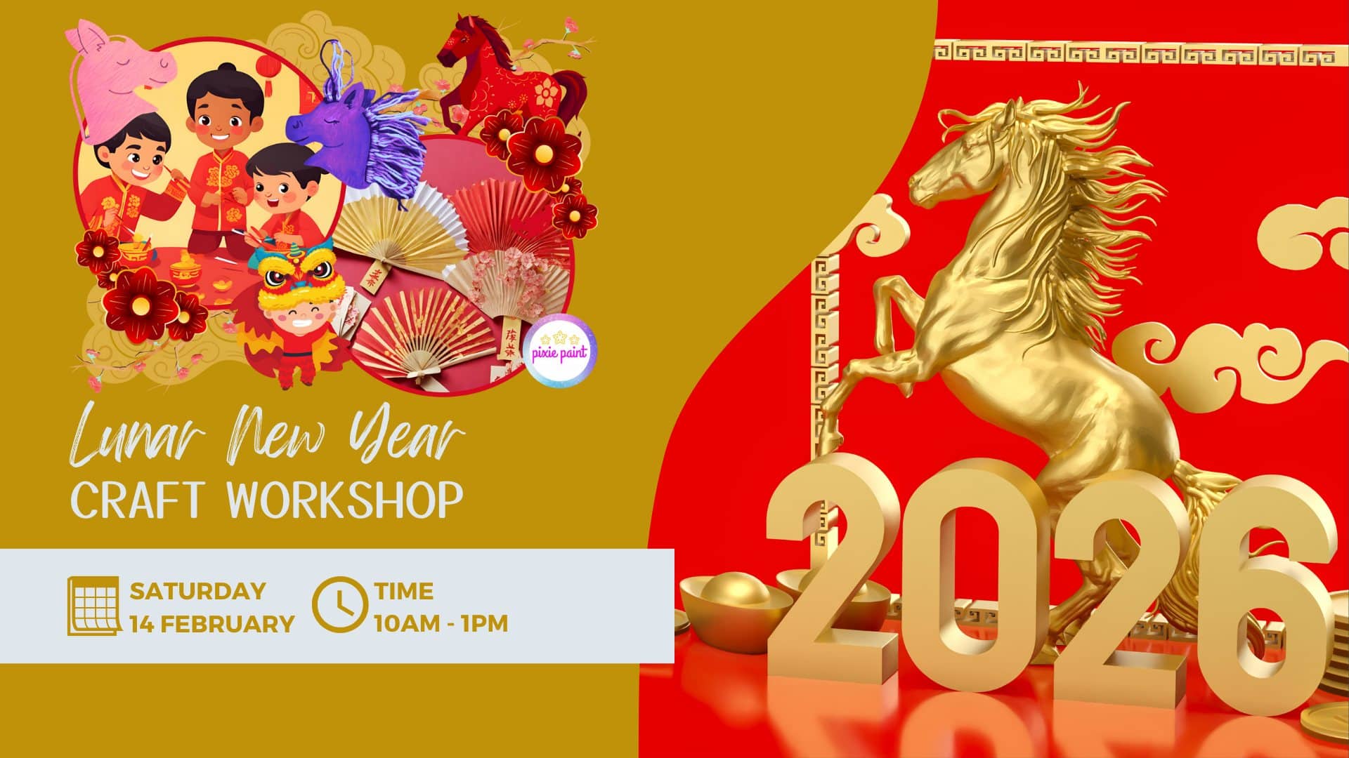 Lunar New Year Craft Workshop -Craigie Plaza