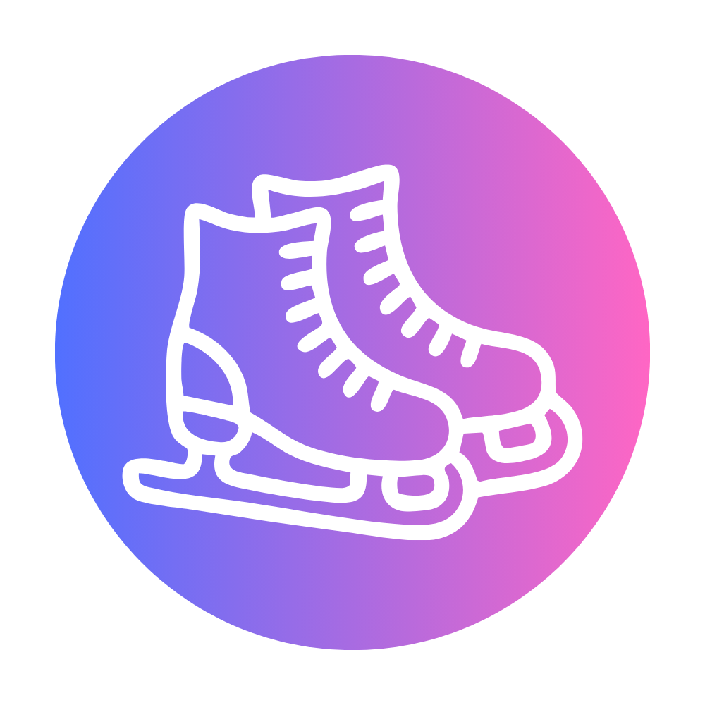 ice skating.